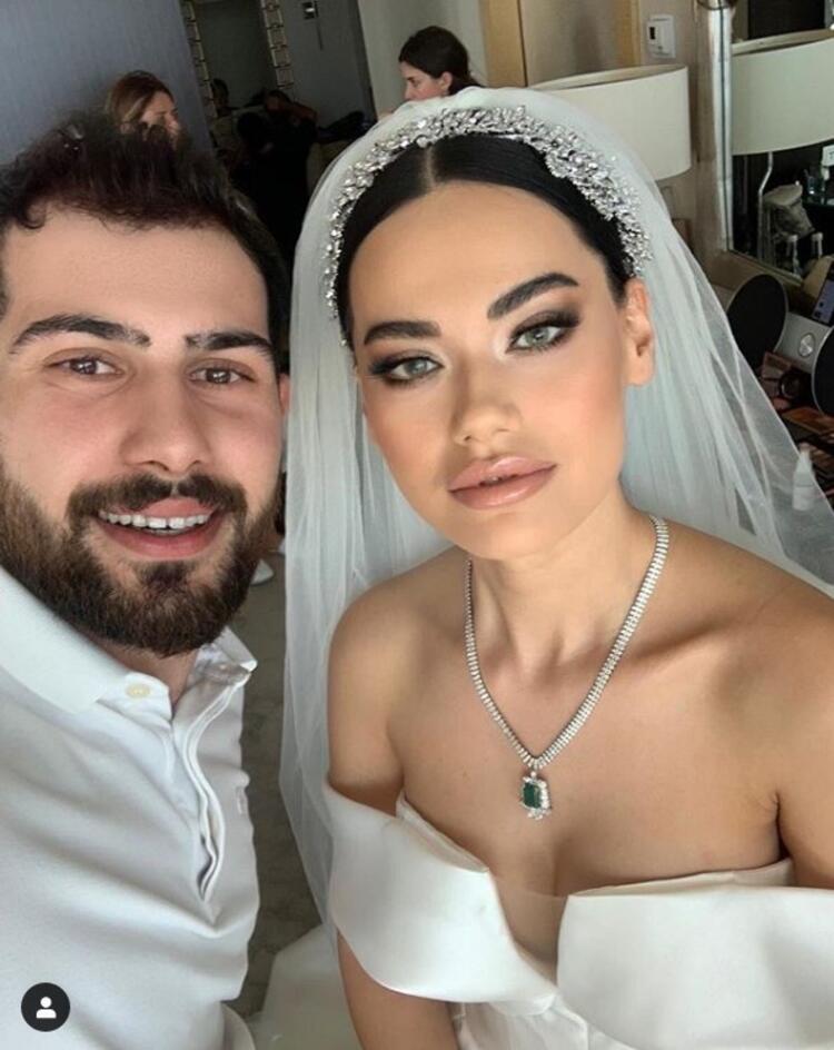 Survivor'un güzel yarışmacısı Fatmagül Fakı dün akşam dünyaevine girdi