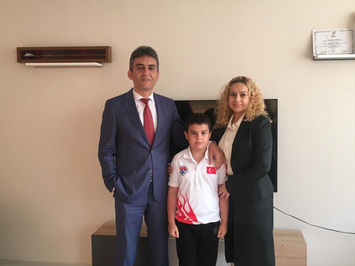 Avrupa şampiyonu Kaan gururlandırdı 