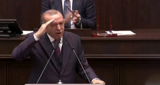 Başkan Erdoğan'dan sporculara asker selamı desteği