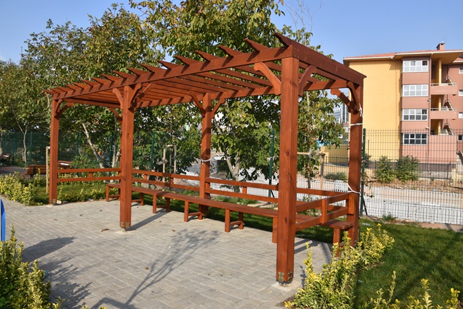 Pendik Kurtköy'de Orman Gülü Parkı çalışmalarında sona ulaşıldı