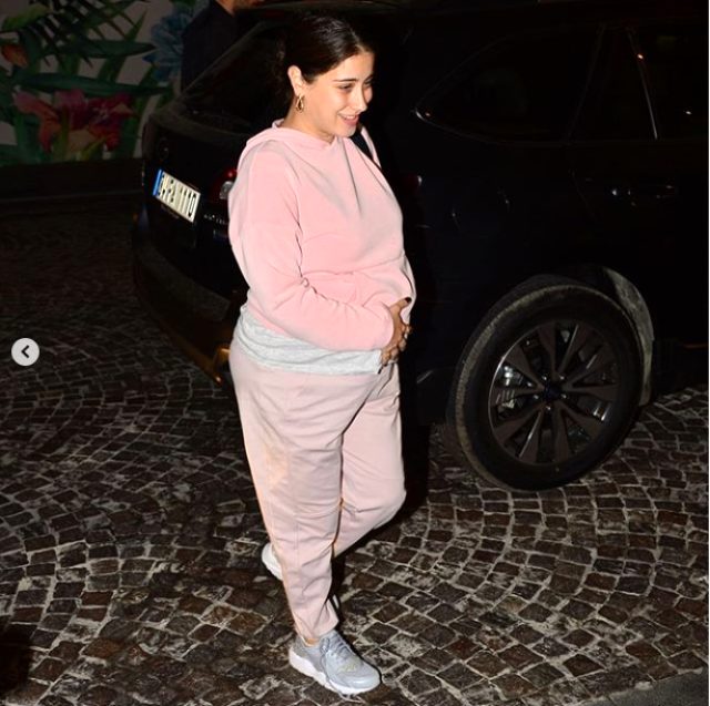 Doğumuna sayılı günler kalan Hazal Kaya muhabirlere sinirlendi