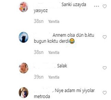 Yeliz Yeşilmen'den dikkat çeken metro videosu