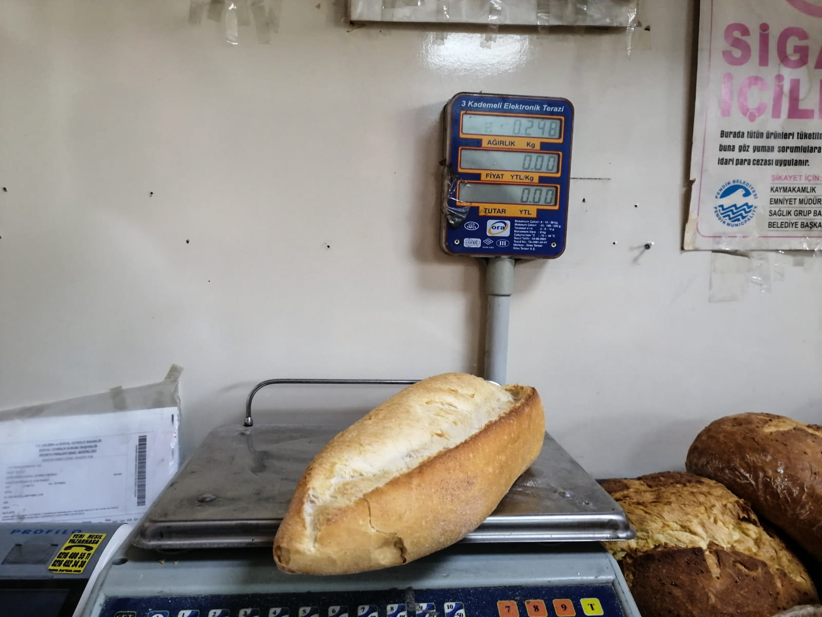 Pendik'te ekmek üretiminde sıkı denetim aralıksız devam ediyor