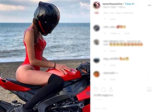 Rus sosyal medya fenomeni Tanechka Ozolina Tranzon'da yol sordu