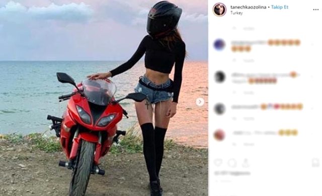 Rus sosyal medya fenomeni Tanechka Ozolina Tranzon'da yol sordu