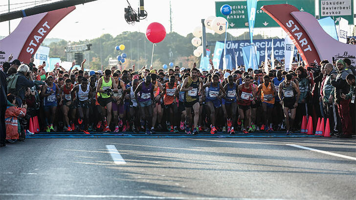 41. İstanbul Maratonu'nda kazananlar belli oldu
