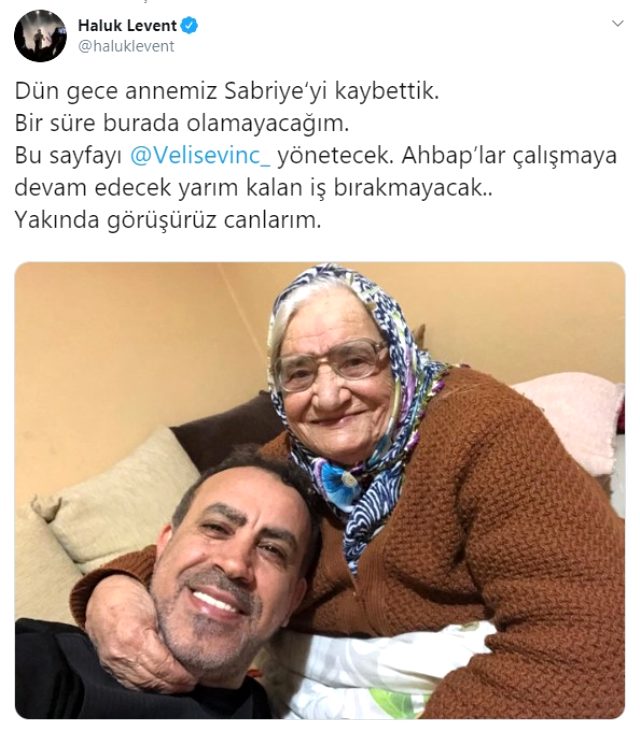 Şarkıcı Haluk Levent'in acı günü! Acısını Sosyal medyadan duyurdu