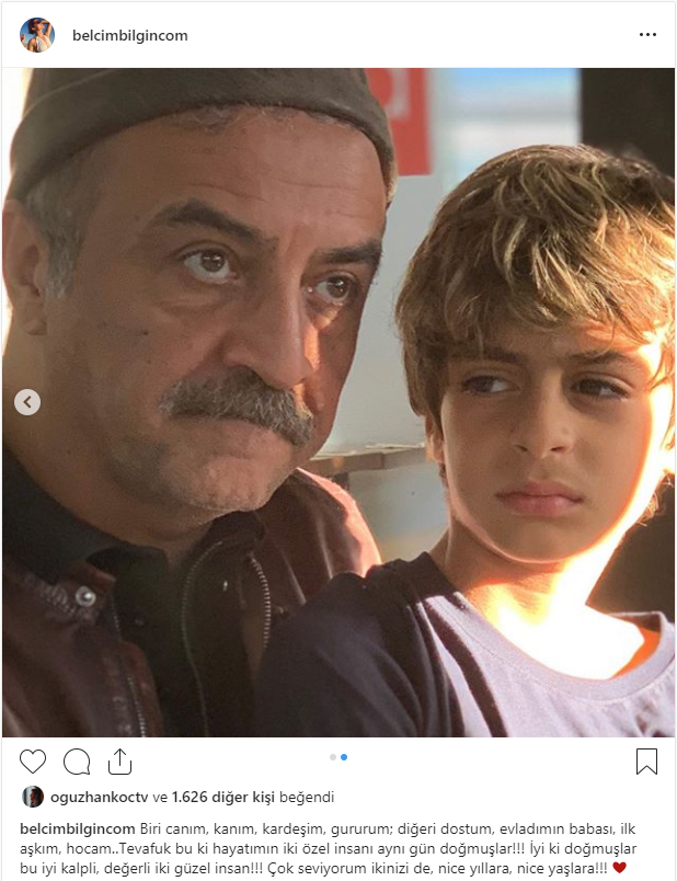 Belçim Bilgin'den eski eşe romantik gönderme