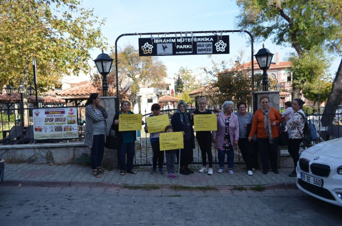 Çay değil parkı istiyorlar