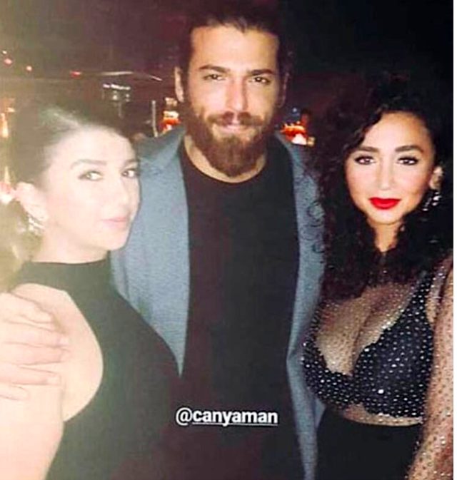 Can Yaman'ı öpmek isteyen kadın kendini denize attı