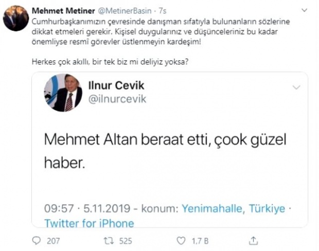 Erdoğan'a çağrıda bulundu: İki ismi görevden al