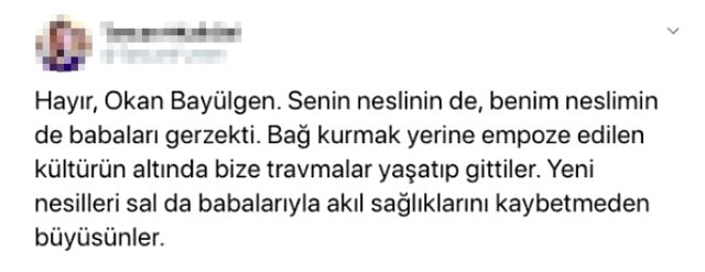 Okan Bayülgen'den çocuklarıyla ilgilenen babalara 'Gerzek' yorumu