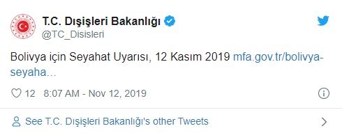 ışişleri Bakanlığı'ndan uyarı O ülkeye gitmeyin!