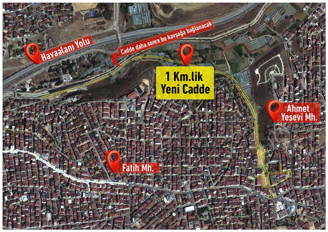 Pendik yeni yollarıyla trafiği rahatlatmaya devam ediyor