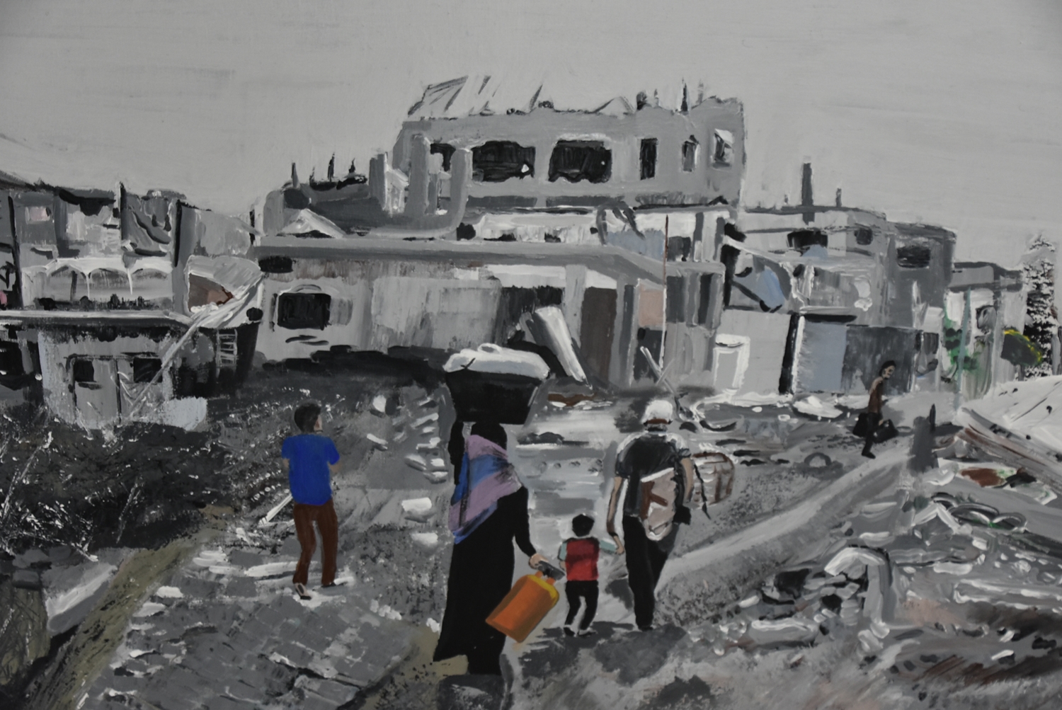 Suriyeli Hayfa duygularını sanatla buluşturuyor