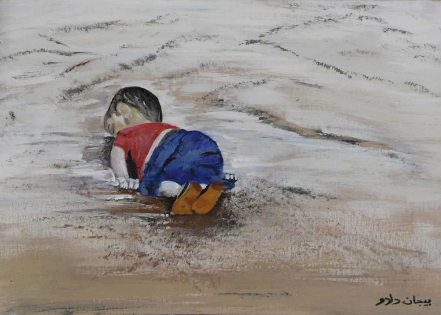 Suriyeli Hayfa duygularını sanatla buluşturuyor