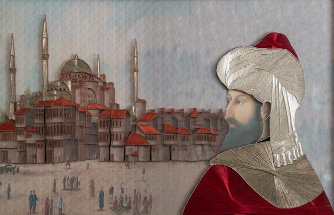 50 bin çivilik Dev Filografisi ilk kişisel sergisinde halkla buluştu