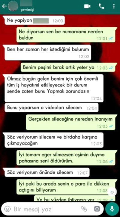 Cezaevindeki kocasıyla tehdit edilerek fuhuşa zorlanan kadının mesajları delil oldu!