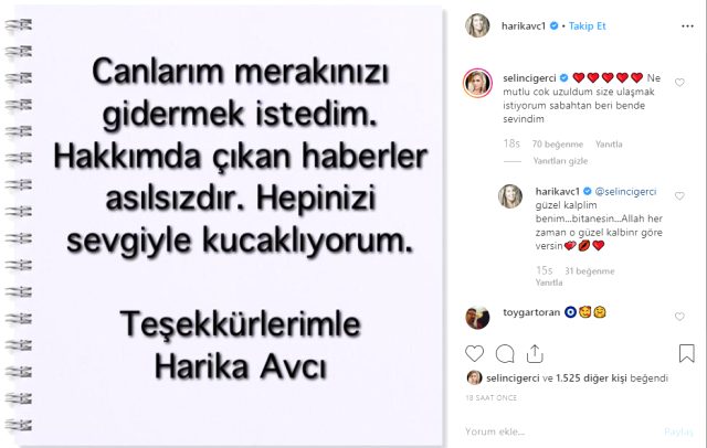Harika Avcı'dan pansiyonda kalıyor iddialarına açıklama geldi