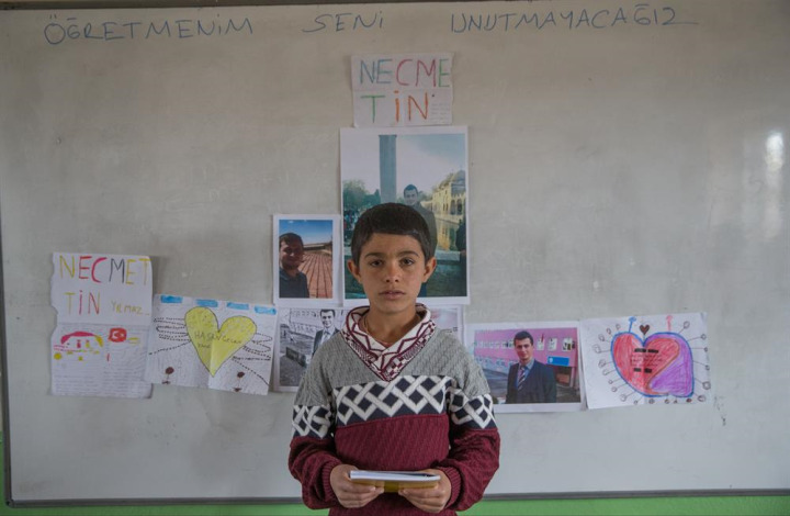 Şehit öğretmenler Aybüke Yalçın ve Necmettin Yılmaz Öğretmenler Günü'nde unutulmadı