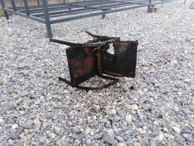 Sobaya tiner dökerken kendini ve oğlunu yaktı