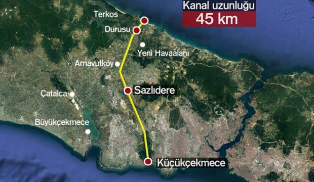 Başkan Erdoğan'ın 'çılgın proje'si Kanal İstanbul'da flaş gelişme!