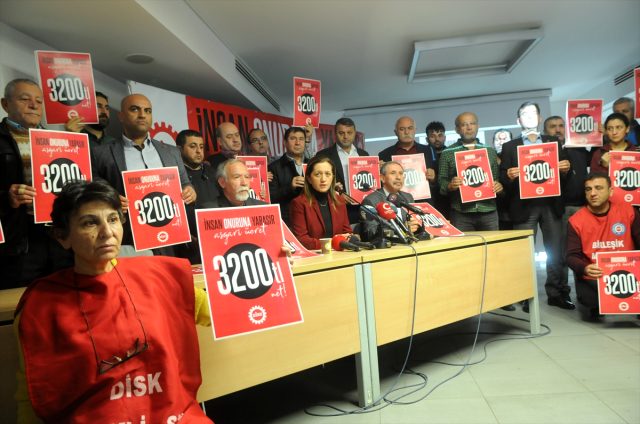 Asgari ücret zammı için DİSK'in teklifi yüz güldürüyor: 3 bin 200 TL
