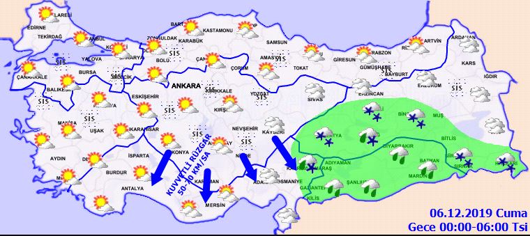 Meteoroloji 5 Aralık Perşembe hava durumu son dakika! Bugün hava nasıl olacak?