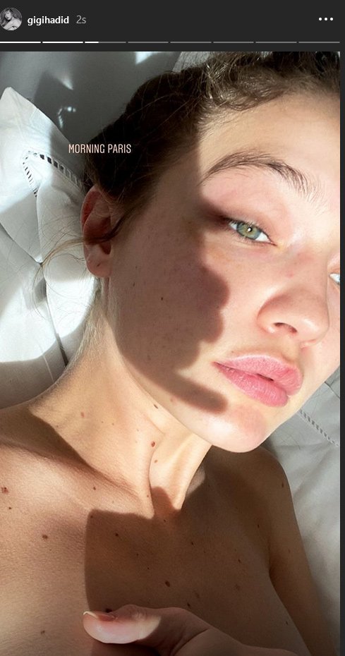Gigi Hadid'in paylaştığı fotoğraf sosyal medyada yankı uyandırdı