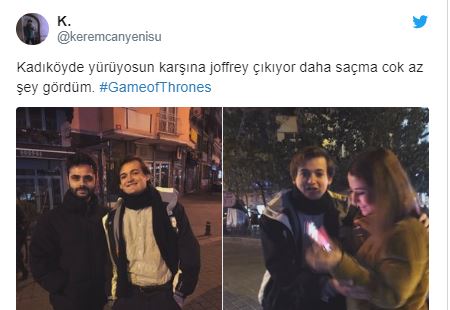 Kadıköy sokaklarında Game of Thrones rüzgarı