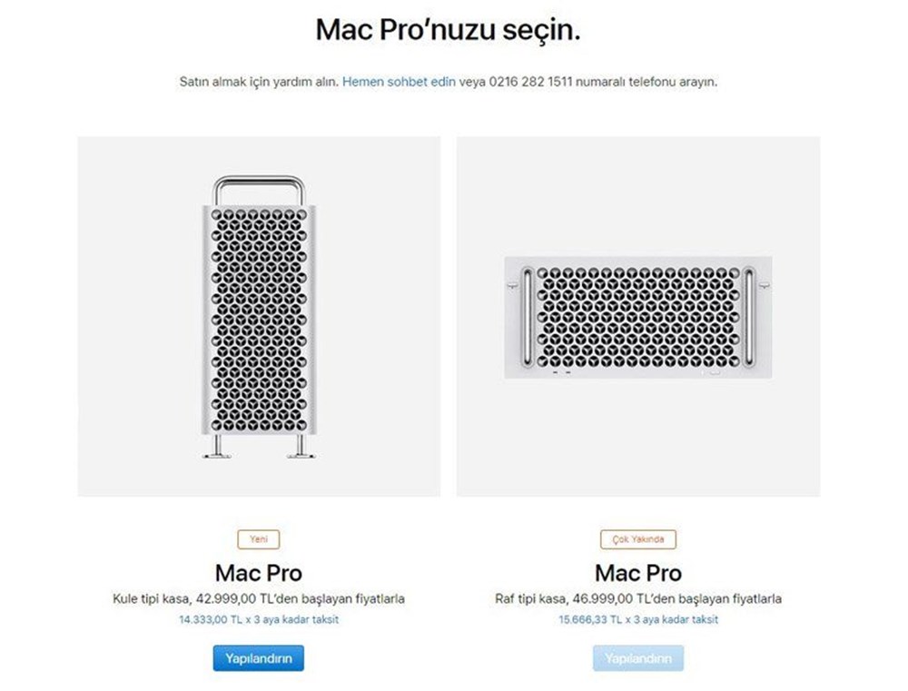 Apple Mac Pro fiyat belli oldu! İşte Apple Mac Pro özellikleri