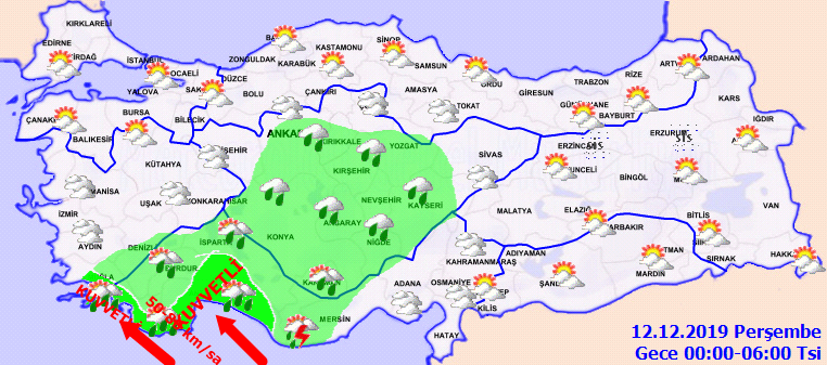 Meteoroloji'den o illerde yaşayanlara flaş uyarı: Yağış ve rüzgar kuvvetli geliyor