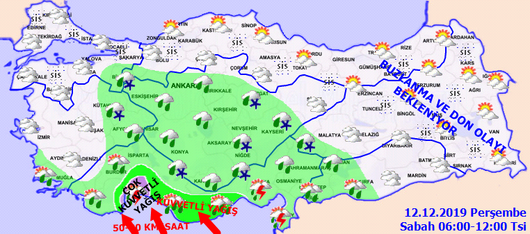 Meteoroloji'den uyarışar peş peşe geldi! Kuvvetli rüzgar, kuvvetli yağış geliyor