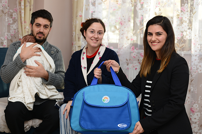 Tuzla'ya ''Hoş geldin Bebek''