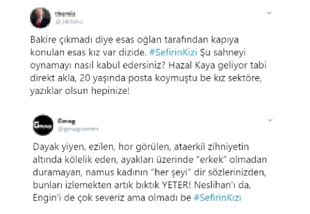 Sefirin Kızı dizisinde daha ilk bölümde tepkiler çığ büyüdü