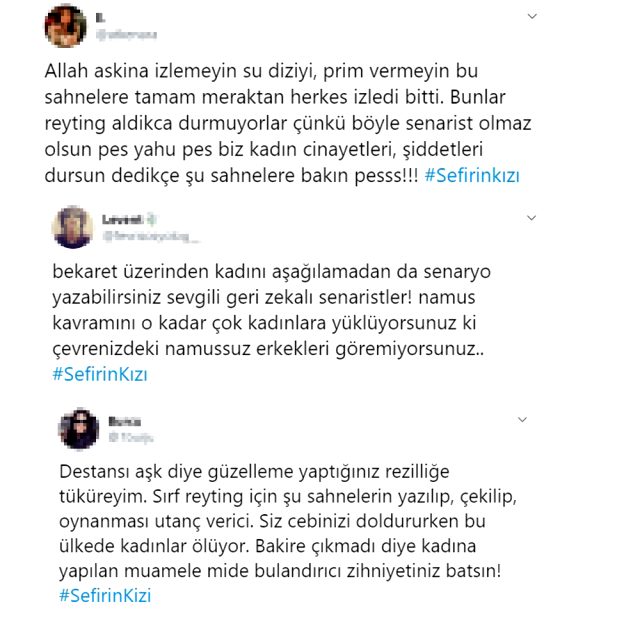 Sefirin Kızı dizisinde daha ilk bölümde tepkiler çığ büyüdü