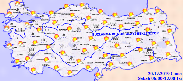 Meteoroloji'den son dakika uyarısı: O saatlerde yoğun sis olacak