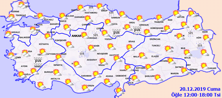Meteoroloji'den son dakika uyarısı: O saatlerde yoğun sis olacak