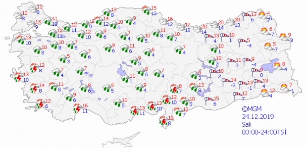 Meteoroloji'den 14 il için uyarı! 