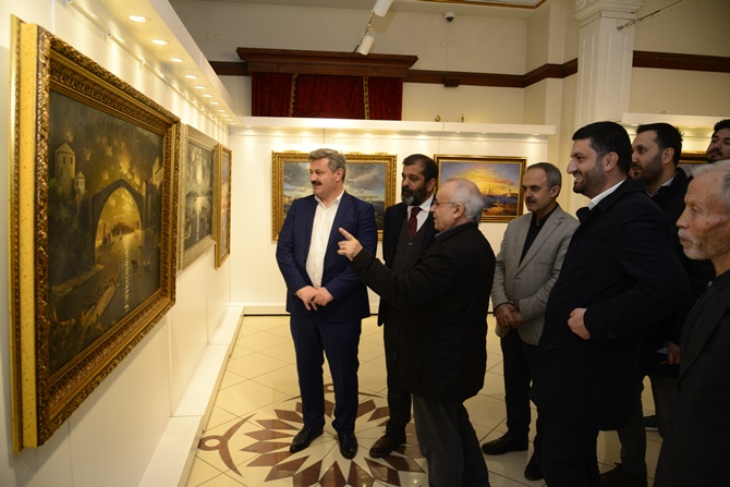 Pendik'te “Kız Kulesi Mostar Kardeşliği” sergisi çok konuşuldu