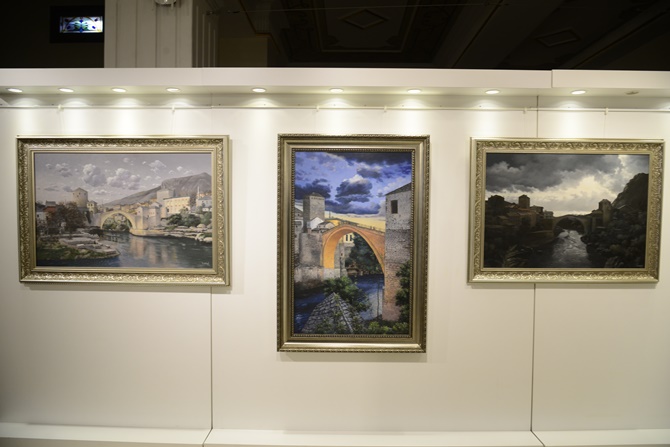 Pendik'te “Kız Kulesi Mostar Kardeşliği” sergisi çok konuşuldu