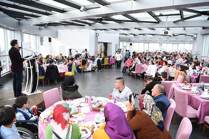 Tuzla, özel çocuklarına teşekkür etti