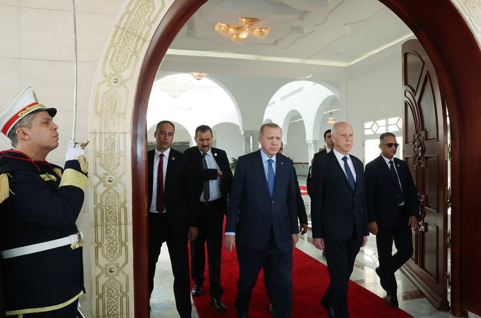 Cumhurbaşkanı Erdoğan Tunus'ta konuşuyor