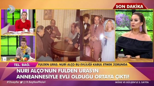Fulden Uras'tan yıllar sonra gelen itiraf! Nuri Alço anneannemle evliydi