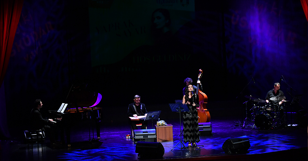 Üsküdar'da "Caz Musikisi" konseri müzikseverlerle buluştu