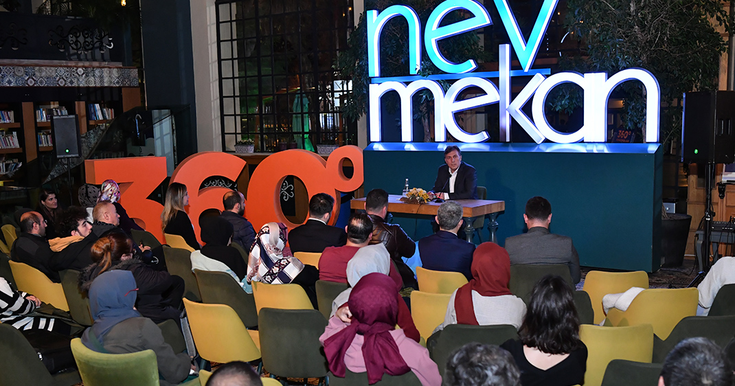 Üsküdar'da ''360° Konuşmaları'' programına Erdoğan Aktaş konuk oldu