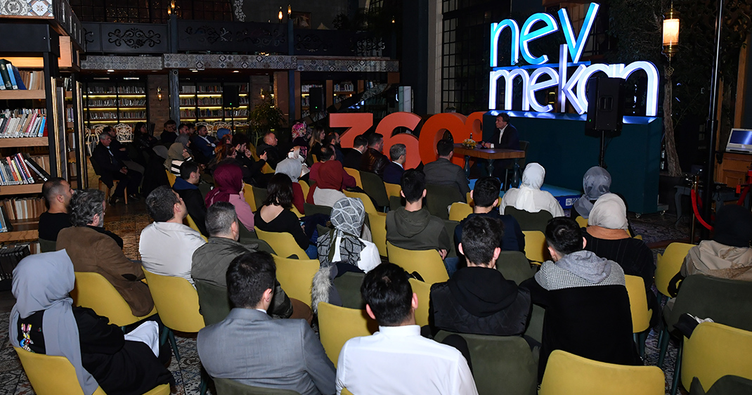 Üsküdar'da ''360° Konuşmaları'' programına Erdoğan Aktaş konuk oldu