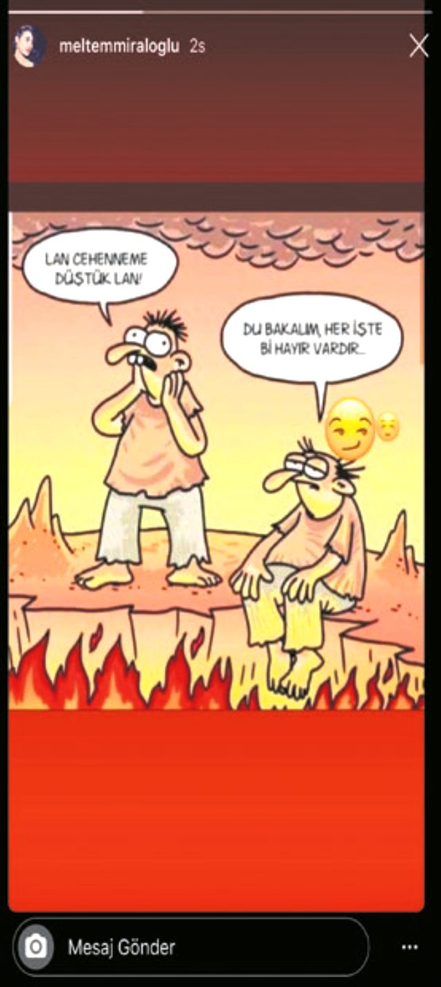 80 yaşındaki adamla evlenen Meltem'den şaşırtan paylaşım