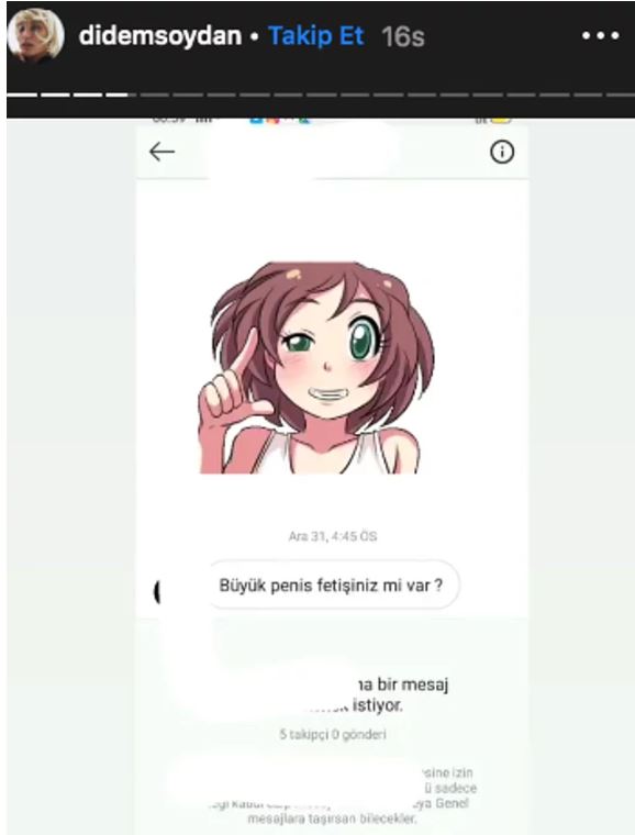 Ben anlamadım küçüğünün fetişi mi varmış