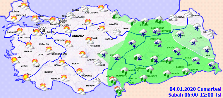 Meteoroloji'den peş peşe uyarılar! Kar yağışı ve yağmur geldi...